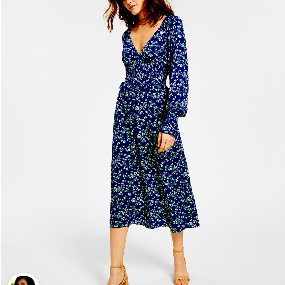 Leyden floral dress